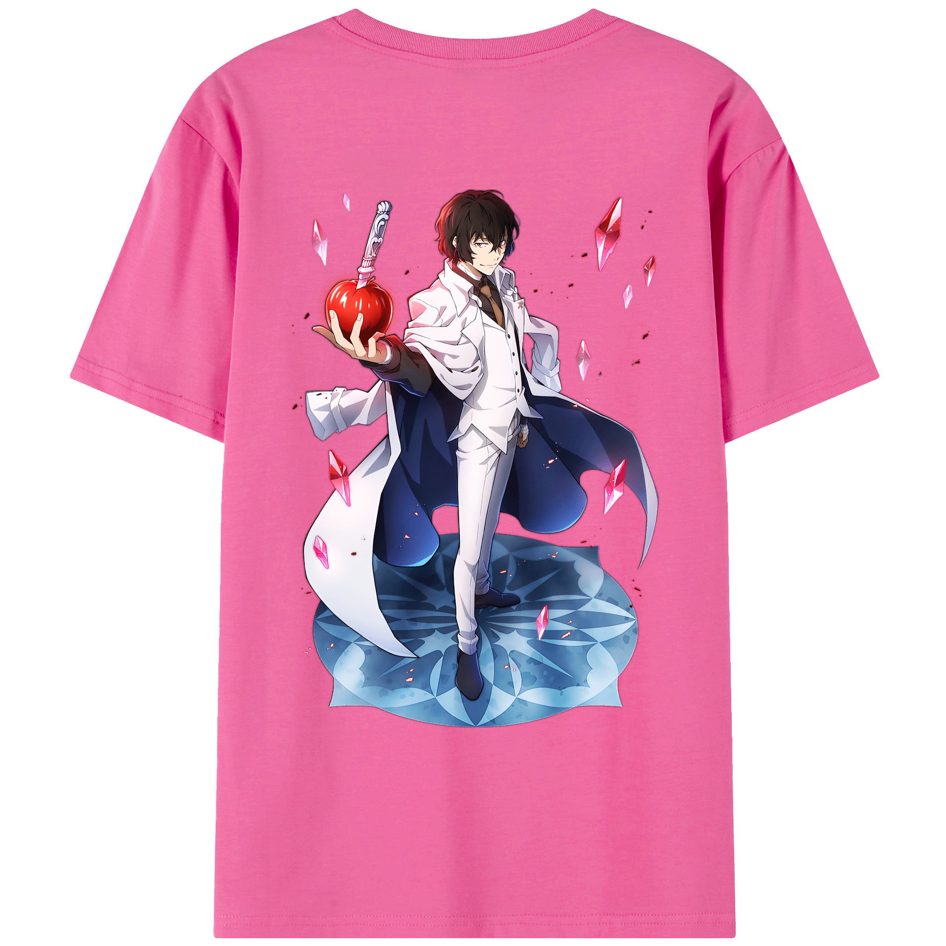 （画像用） 文豪ストレイドッグス Bungo Stray Dogs レディース半袖Tシャツ(バックプリント)